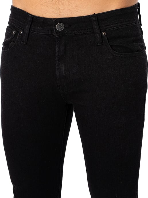 Jack & Jones Liam Original 773 Skinny Jeans, Black - Image 5