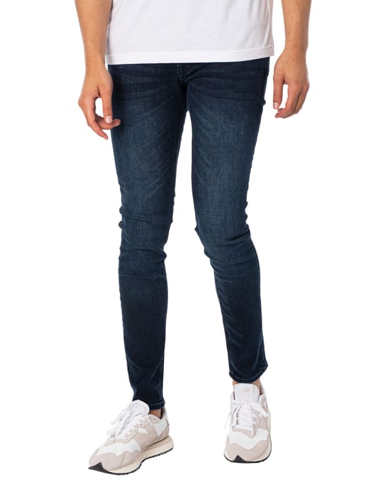 Jack & Jones Liam Original 004 Skinny Jeans, Blue - Image 1
