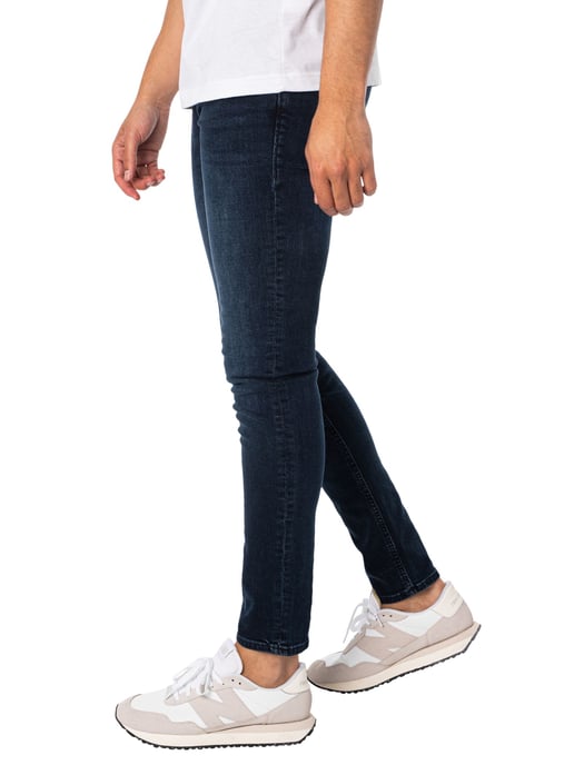 Jack & Jones Liam Original 004 Skinny Jeans, Blue - Image 2