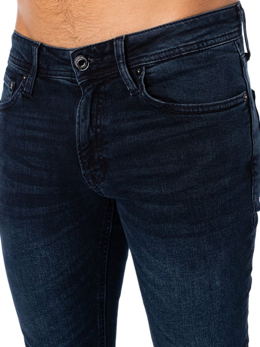 Jack & Jones Liam Original 004 Skinny Jeans, Blue - Image 5