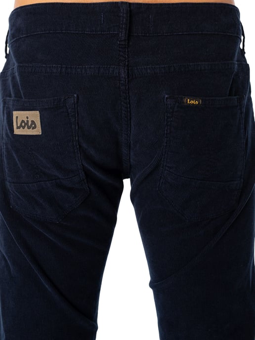 Lois Jeans Sierra Thin Corduroy-Broek, Blauw - Image 4