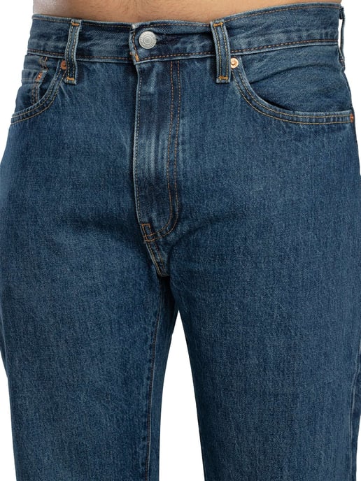 Levi's 555 Relaxed Straight Jeans, Blue - Image 5