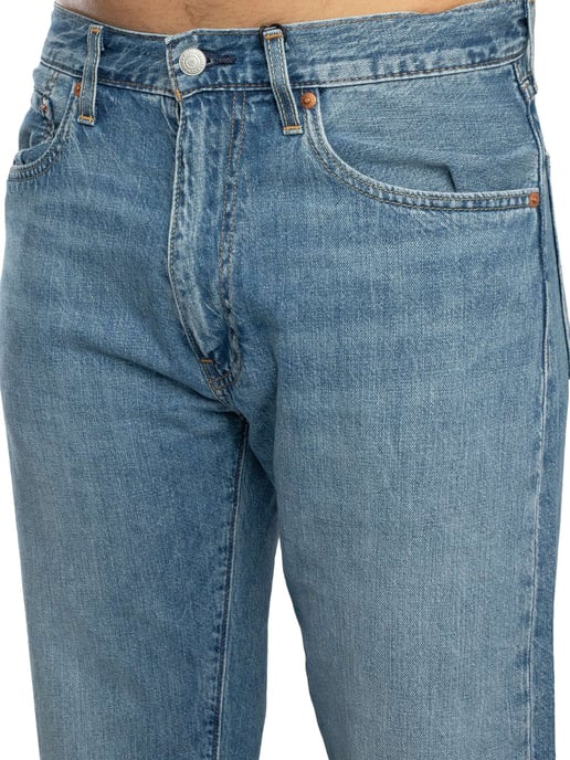 Levi's 555 Relaxed Straight Jeans, Blue - Image 5
