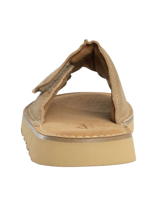 Clarks Solsbury Suède Slippers, Bruin - Image 5