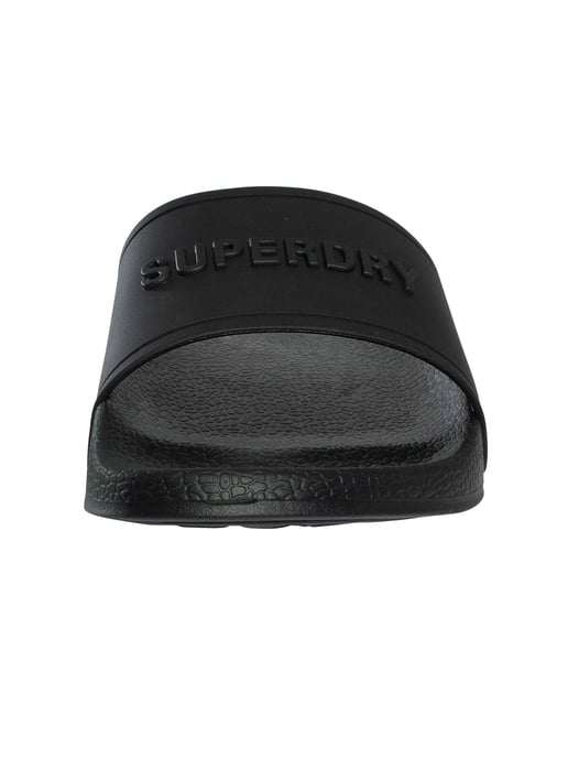 Superdry Premium Grafische Zwembadsliders, Zwart - Image 4