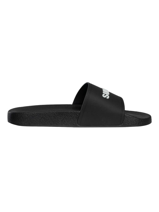 Superdry Premium Grafische Zwembadsliders, Zwart - Image 3