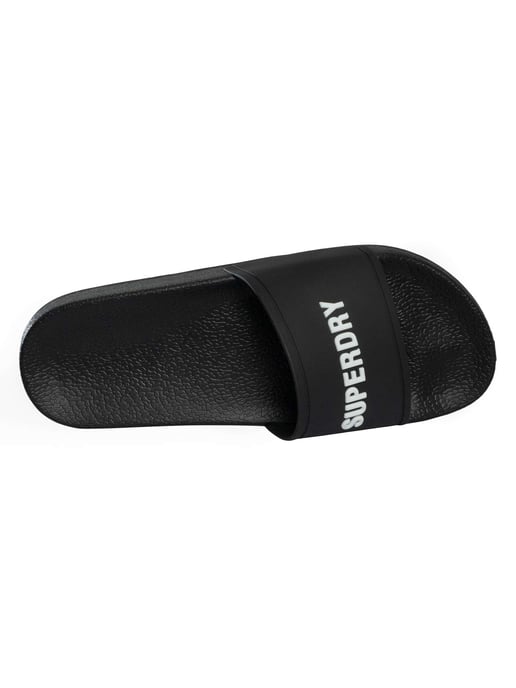 Superdry Premium Grafische Zwembadsliders, Zwart - Image 6