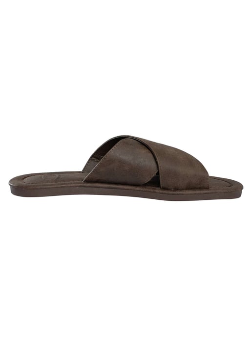 Superdry Vintage Kruisbandschuifjes, Bruin - Image 3