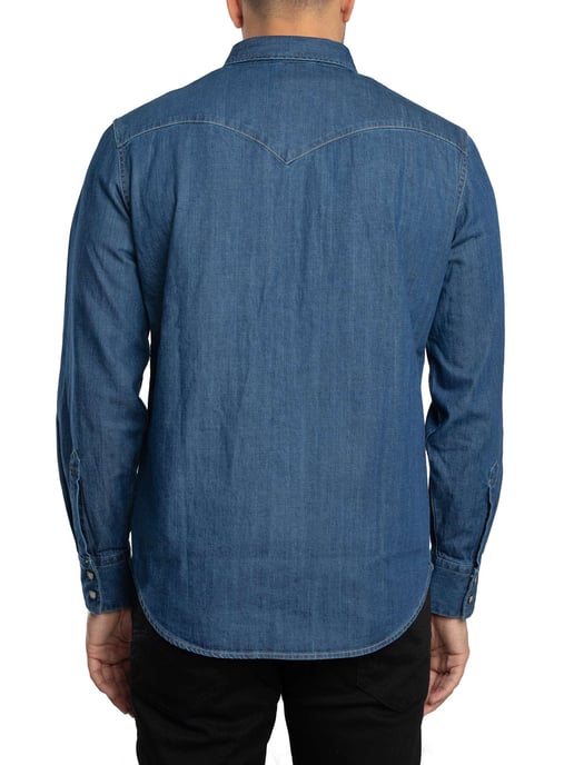 Levi's Barstow Western Shirt, Blue - Image 3