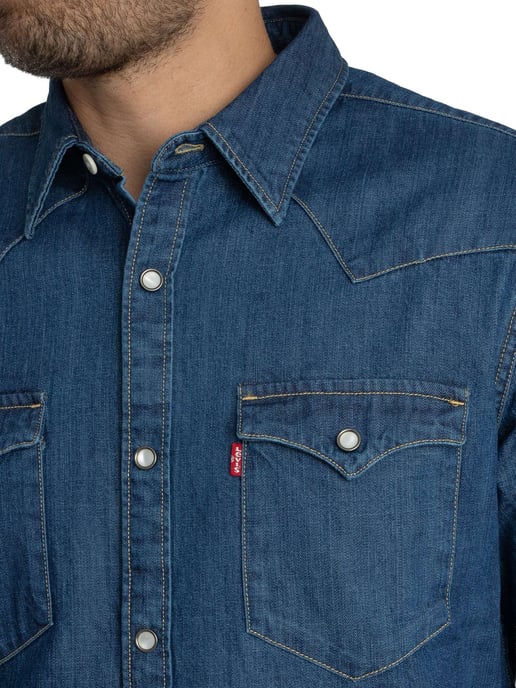 Levi's Barstow Western Shirt, Blue - Image 4