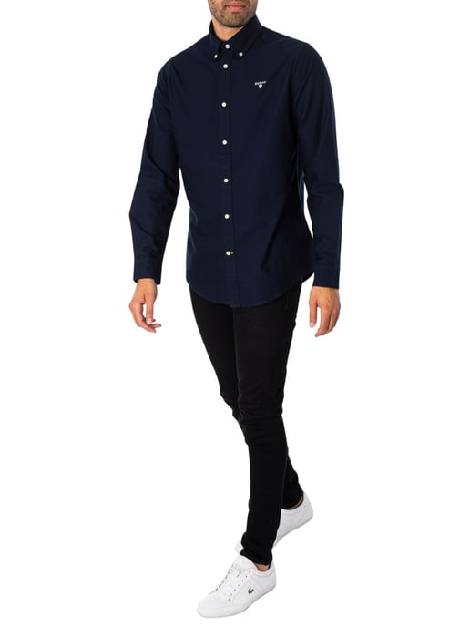 Barbour Oxtown-Overhemd Op Maat, Blauw - Image 5