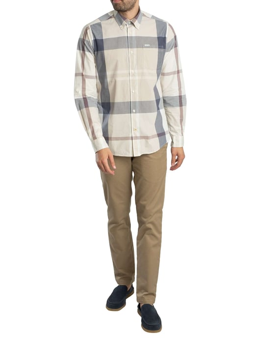 Barbour Harris Getailleerd Tartan Overhemd, Grijs - Image 5