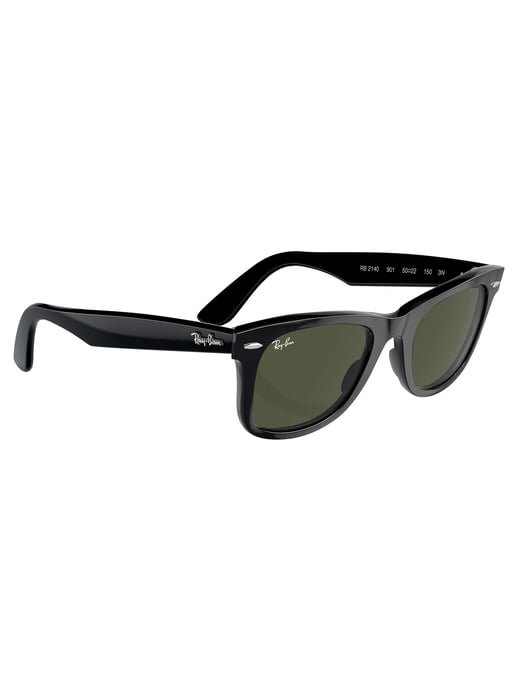 Ray-Ban Originele Wayfarer Classic Wide Zonnebril, Zwart - Image 3