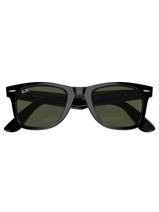 Ray-Ban Originele Wayfarer Classic Wide Zonnebril, Zwart - Image 5