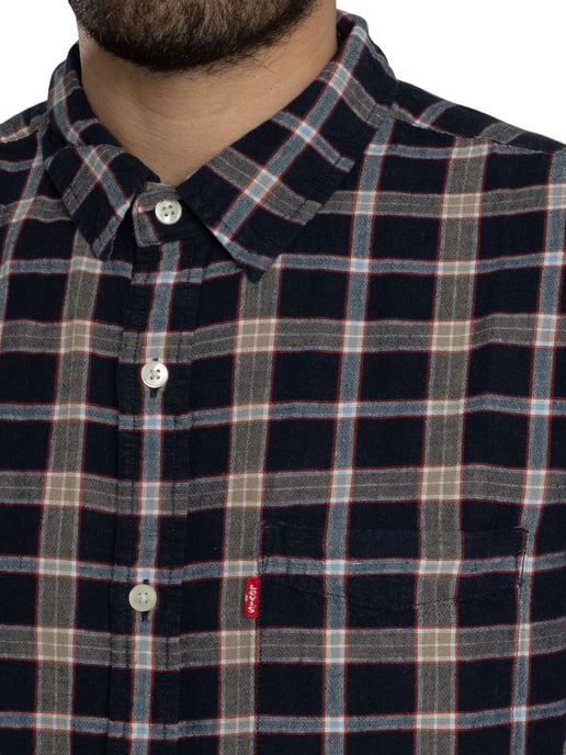 Levi's T-Shirt Met Korte Mouwen En Zonsondergangprint, Blauw - Image 4