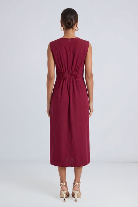 Petite Utility Style Midi Dress - Image 2