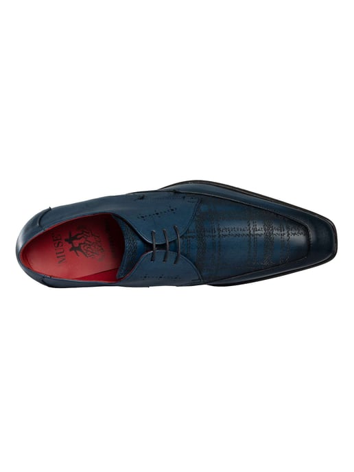 Jeffery West Leren Brogueschoenen, Blauw - Image 6