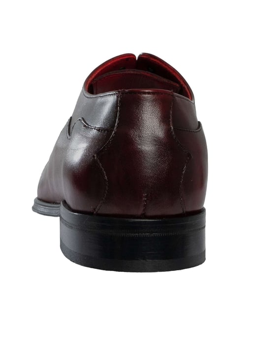 Jeffery West Leather Oxford Shoes, Red - Image 5