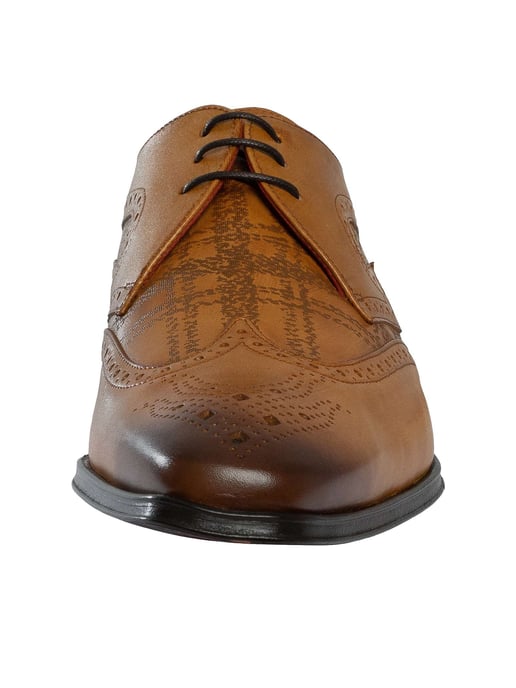 Jeffery West Scottish Leather Derby Shoes, Brown - Image 4