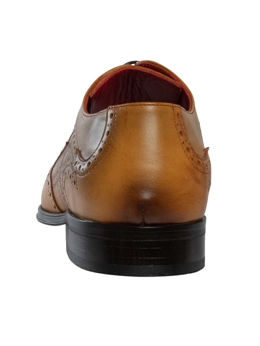 Jeffery West Scottish Leather Derby Shoes, Brown - Image 5