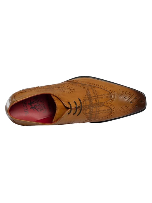 Jeffery West Scottish Leather Derby Shoes, Brown - Image 6