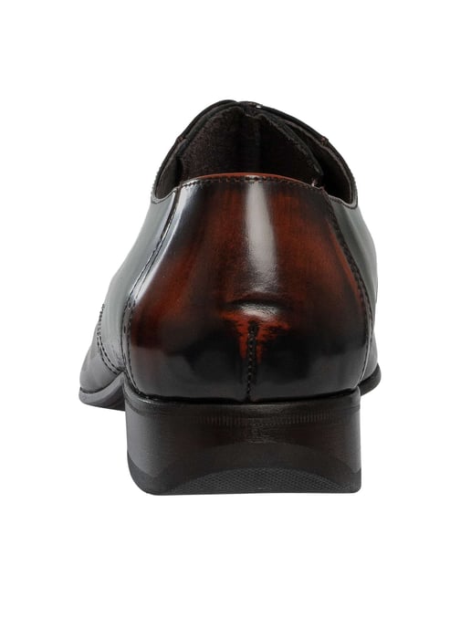 Jeffery West Derby Gepolijste Leren Schoenen, Bruin - Image 5