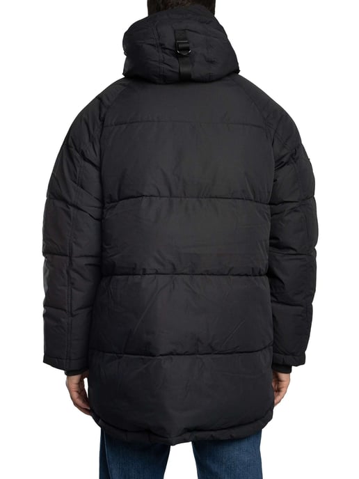 Superdry Expedition Puffer Parka Jacket, Black - Image 3