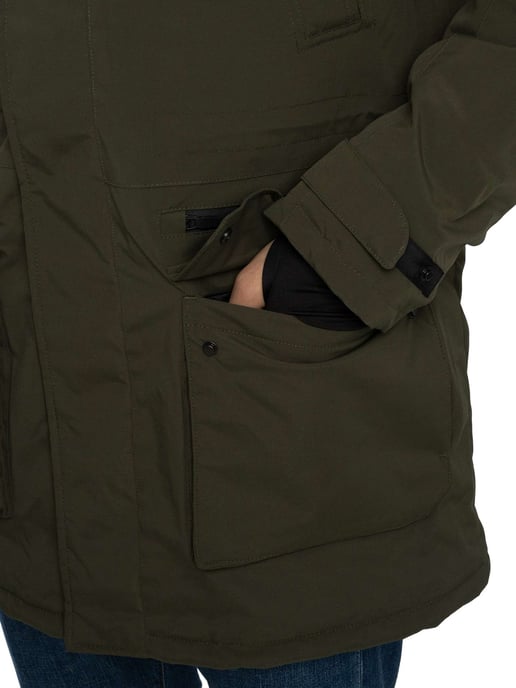 Superdry Gewatteerd Parka-Jack Van City, Groen - Image 4