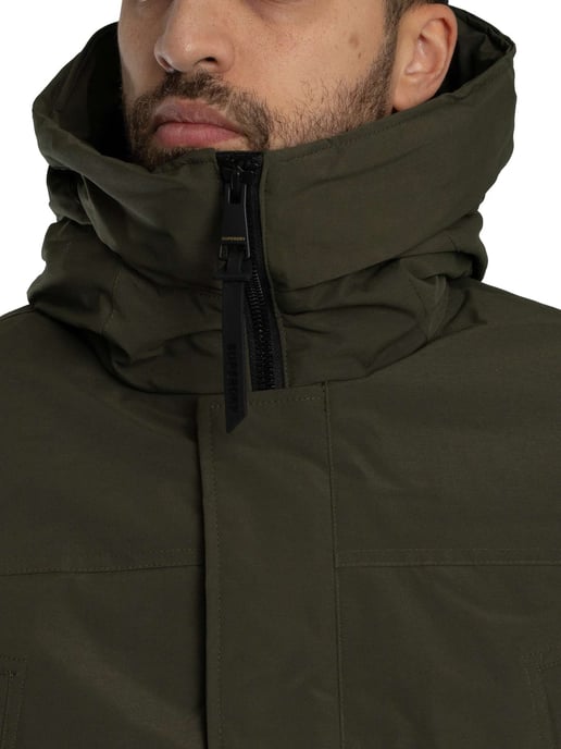 Superdry Gewatteerd Parka-Jack Van City, Groen - Image 5