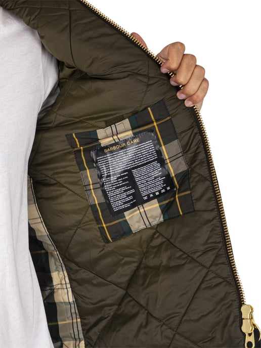 Barbour Reelin Wax Jas, Groen - Image 5