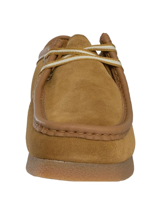 Clarks Wallabee Evo Suede Shoes, Brown - Image 4
