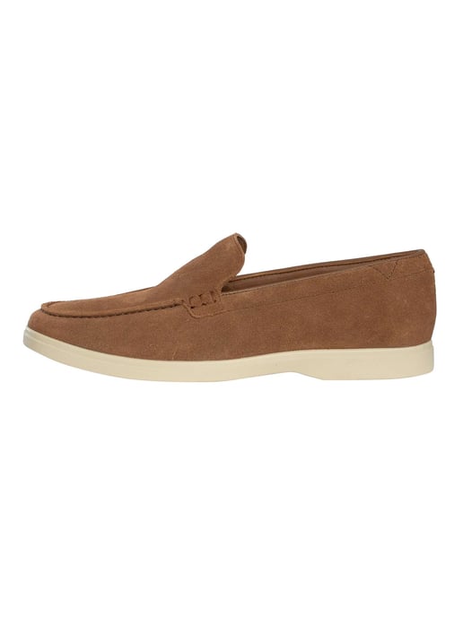 Clarks Torford Easy Suede Loafers, Brown - Image 2