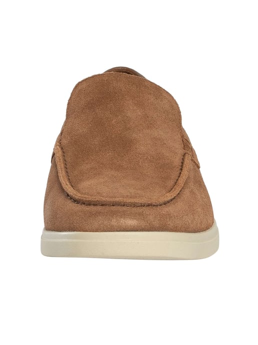 Clarks Torford Easy Suede Loafers, Brown - Image 4