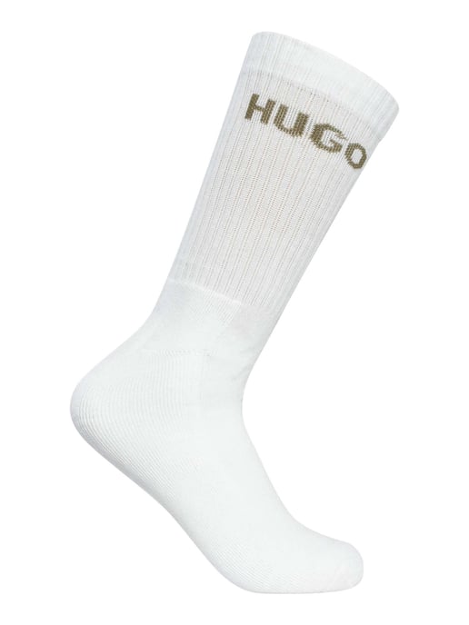 HUGO 6-Pack Logo Kwartsokken, Veelkleurig - Image 2
