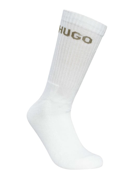 HUGO 6-Pack Logo Kwartsokken, Veelkleurig - Image 3