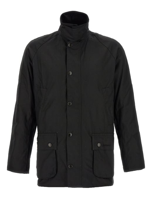 Barbour Ashby Wax-Jack, Zwart - Image 3