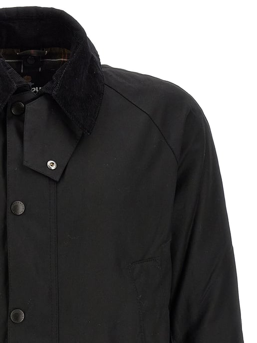 Barbour Ashby Wax-Jack, Zwart - Image 4