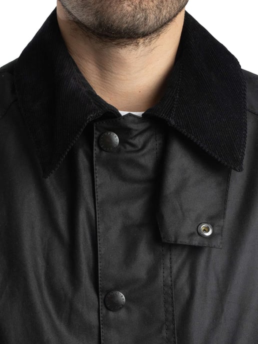 Barbour Ashby Wax-Jack, Zwart - Image 6