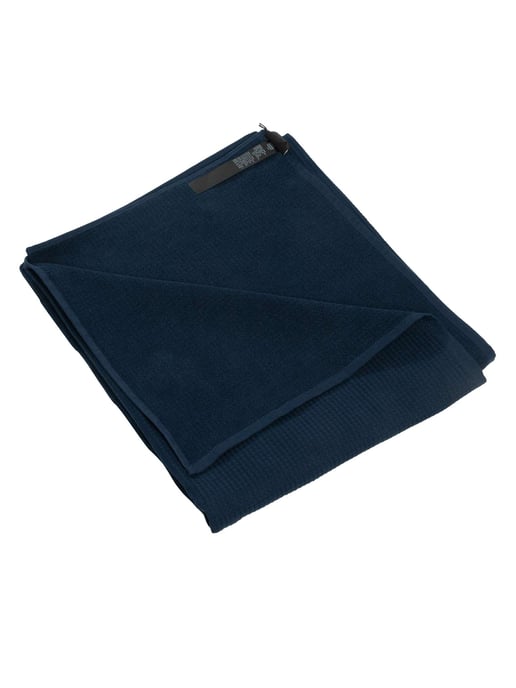 Emporio Armani Strandhanddoek Met Wafelstructuur, Blauw - Image 5