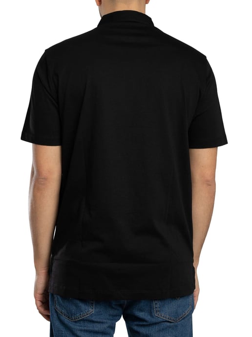 Armani Exchange Box-Logo Poloshirt, Zwart - Image 3