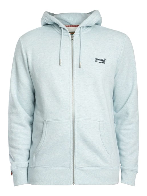 Superdry Essentiële Hoodie Met Logorits, Grijs - Image 6