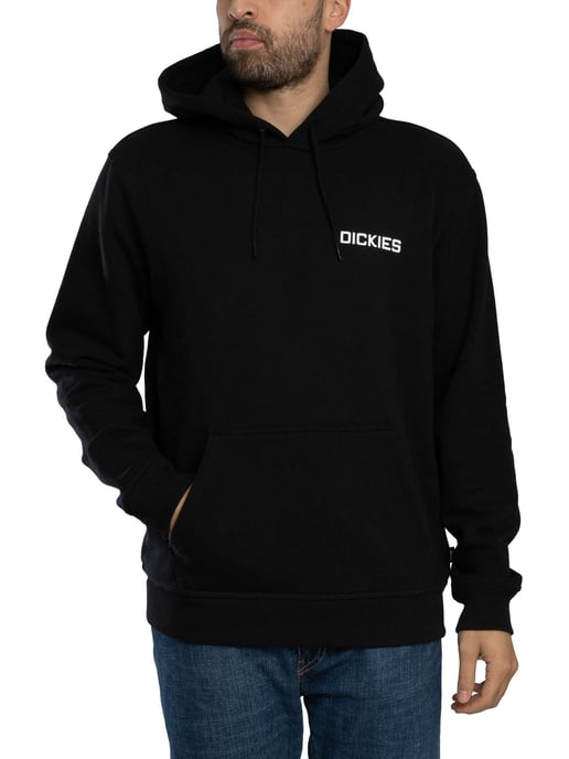 Dickies Payson Back Graphic Pullover Hoodie, Zwart - Image 1