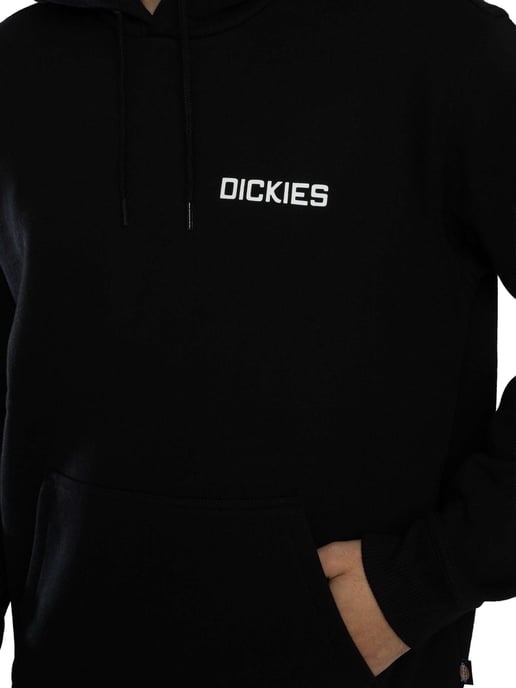 Dickies Payson Back Graphic Pullover Hoodie, Zwart - Image 4