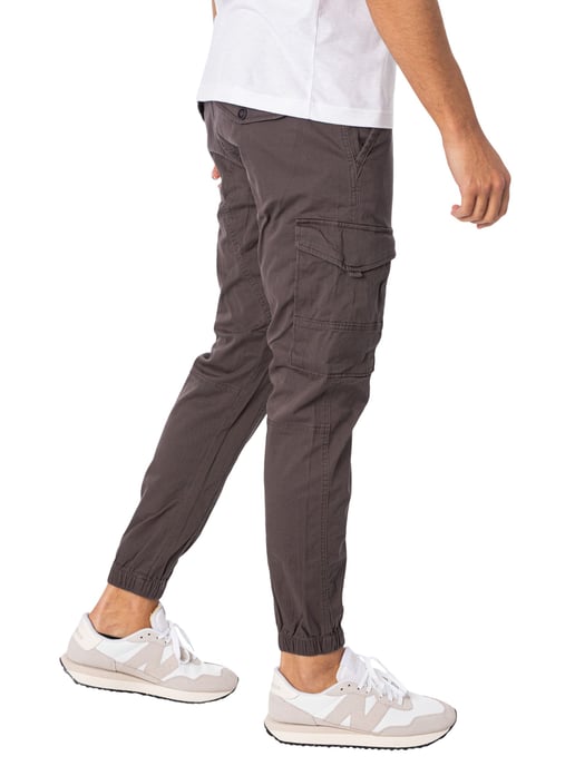Jack & Jones Paul Flake 542 Cargos, Grey - Image 2