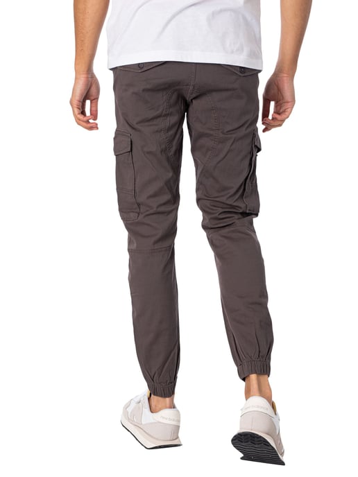 Jack & Jones Paul Flake 542 Cargos, Grey - Image 3
