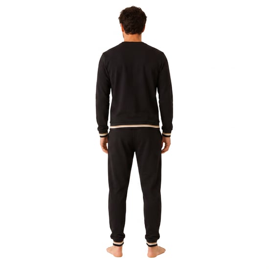 Men's Long Cotton Sports Trousers 50554830 - Image 3
