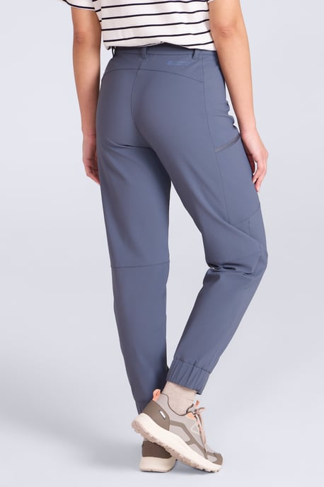 'Ridge' Women's Hiking Trousers Water Resistant UV 50+ Protection Barrel Leg Pants Navy - Image 3