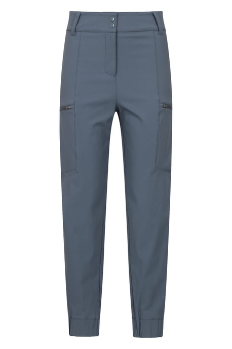 'Ridge' Women's Hiking Trousers Water Resistant UV 50+ Protection Barrel Leg Pants Navy - Image 5