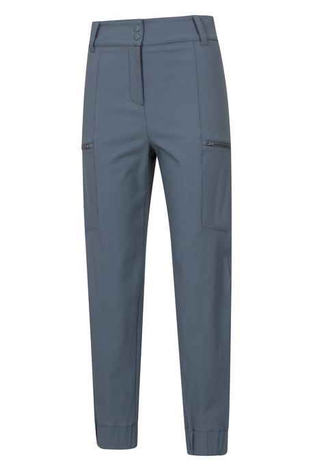 'Ridge' Women's Hiking Trousers Water Resistant UV 50+ Protection Barrel Leg Pants Navy - Image 6