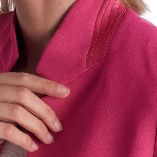 Volly SJCA0203F Satin Blazer for Women - Image 2